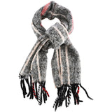 Grey scarf, front view