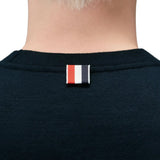 Close up of White t-shirt, showing texture of the 100% cotton fabric