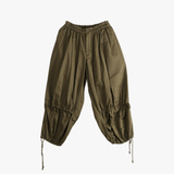 Green pants, front view