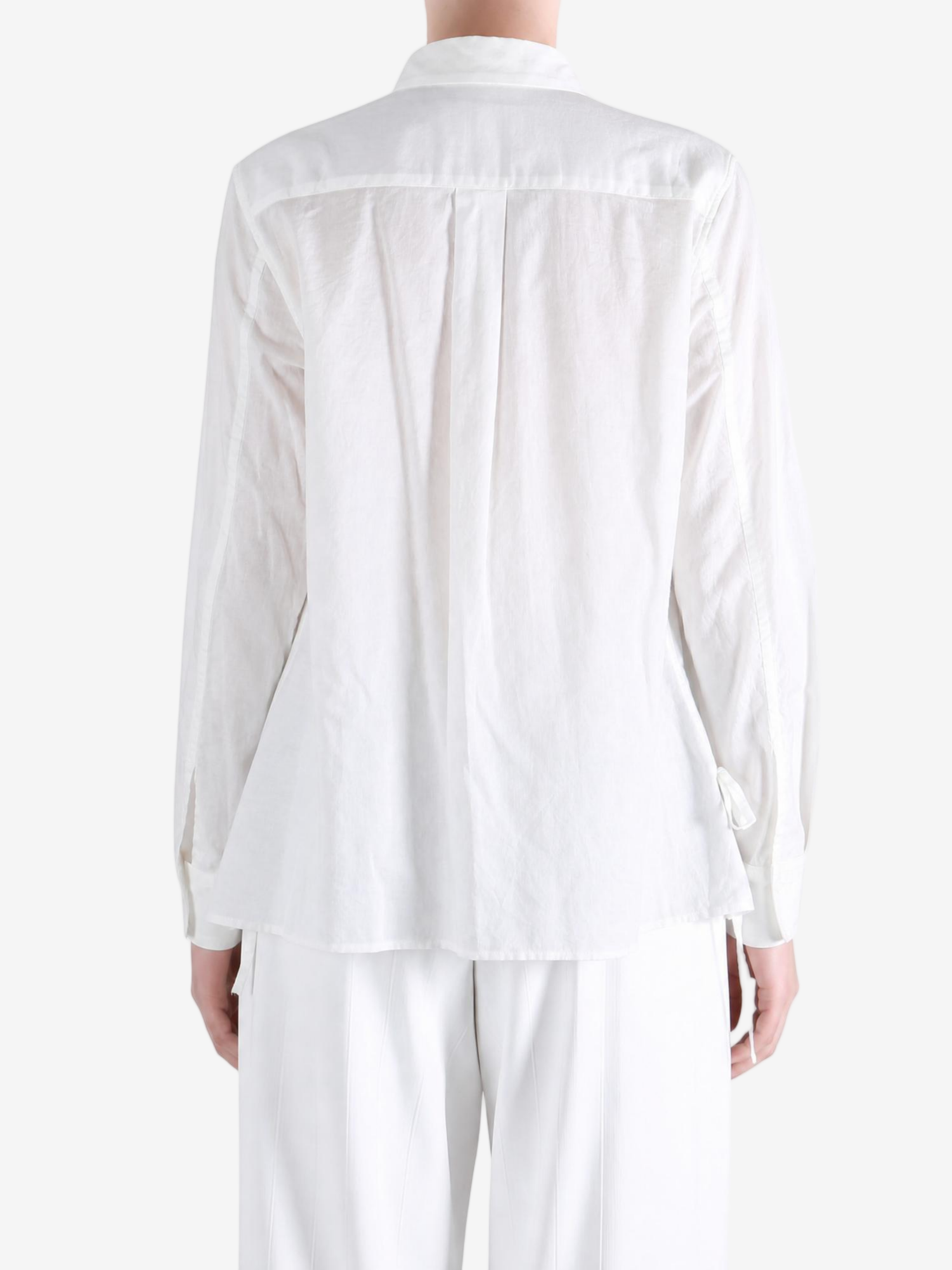 White shirt, full body view