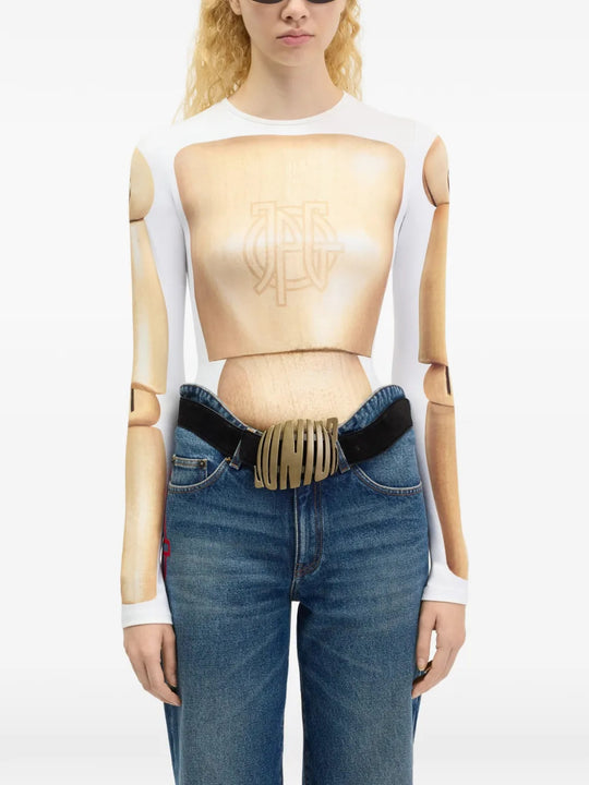 Tan top worn by a person, showing the top fit