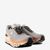 Grey sneakers, side view