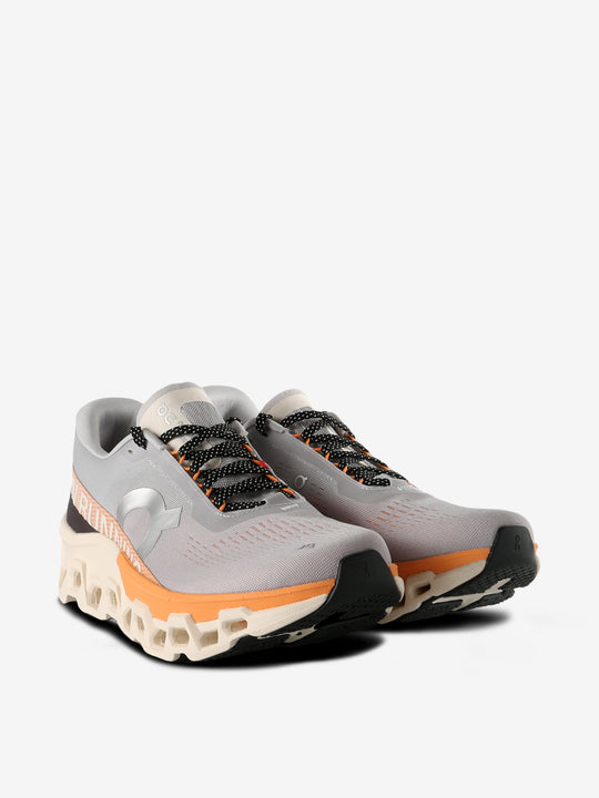 Grey sneakers, side view