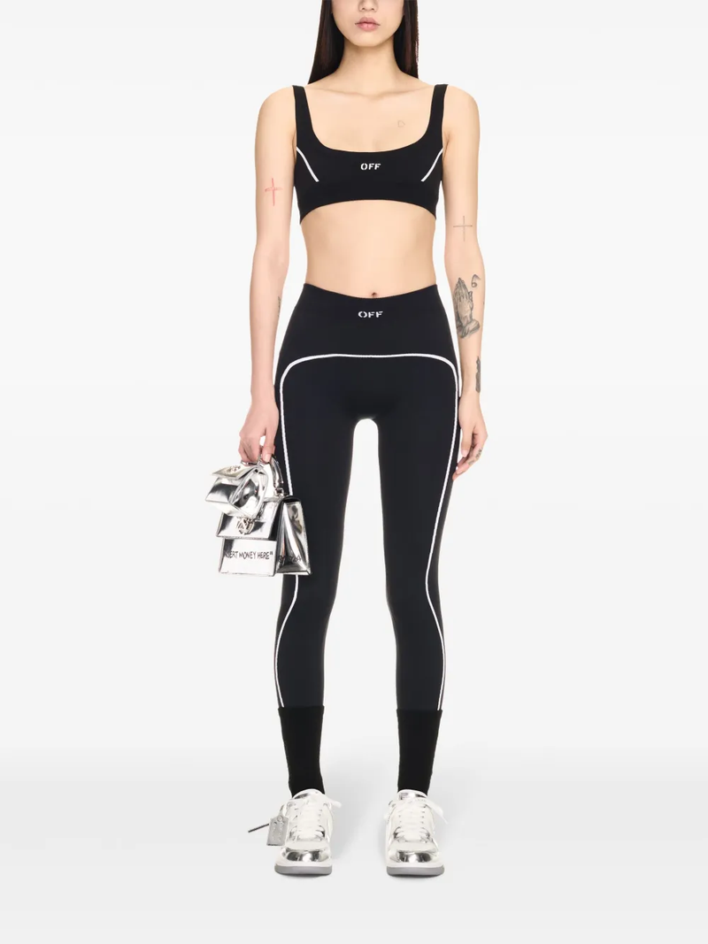 OFF WHITE - Women Off Stamp Seamless Leggings