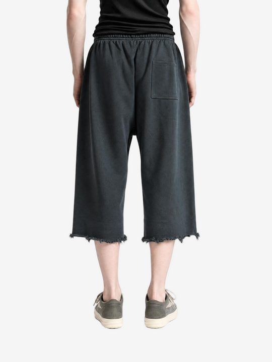 Black pants, full body view