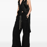 Black pants, full body view