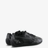 Black shoes, side view