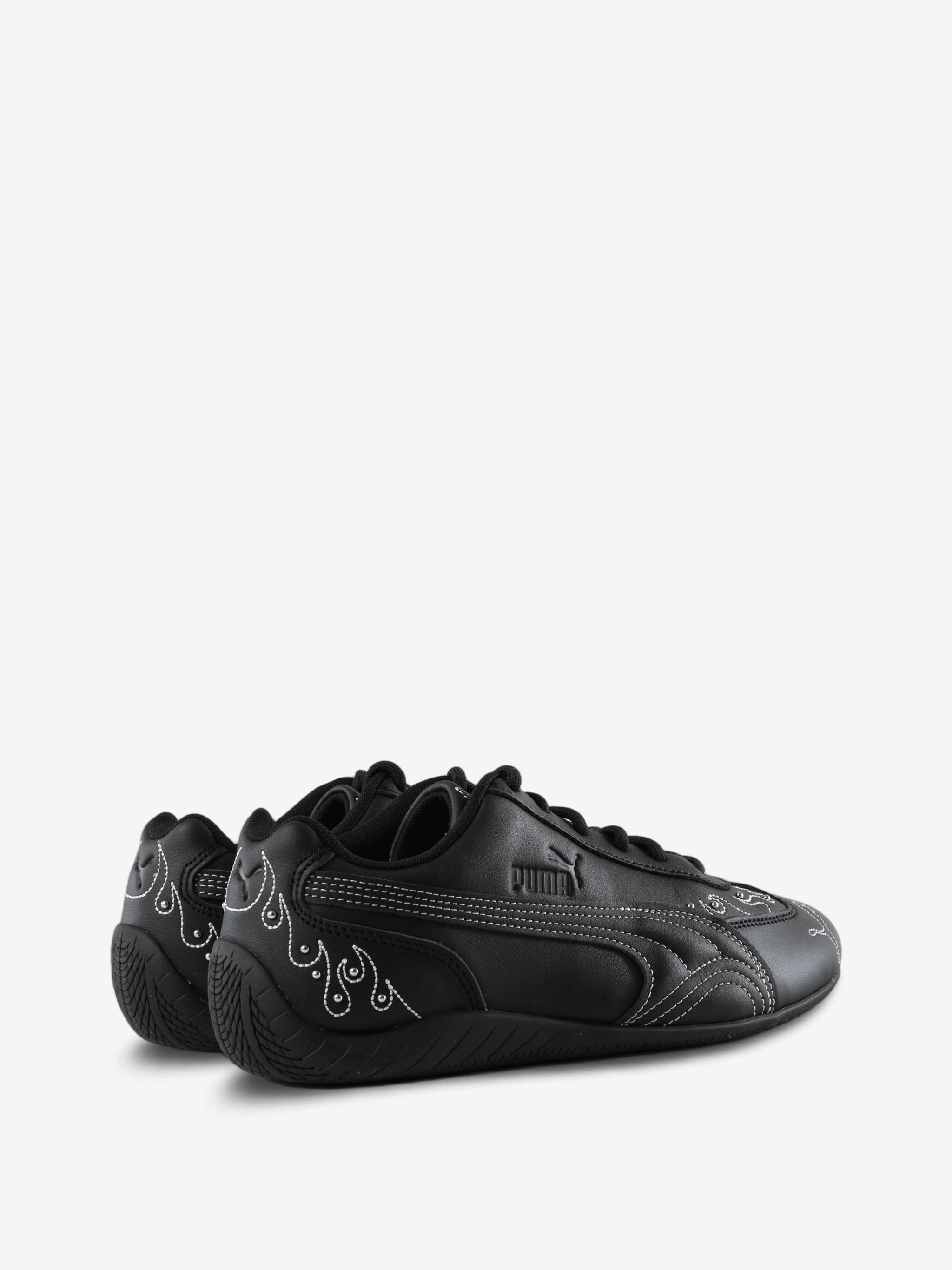 Black shoes, side view