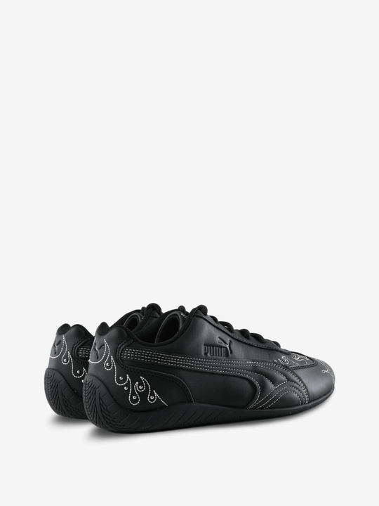 Black shoes, side view