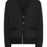 Black knitwear, front view