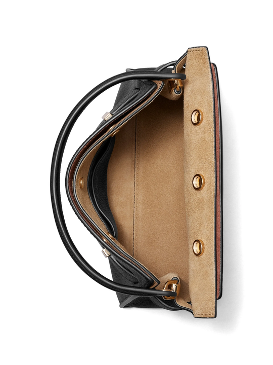 Black bag, inside view