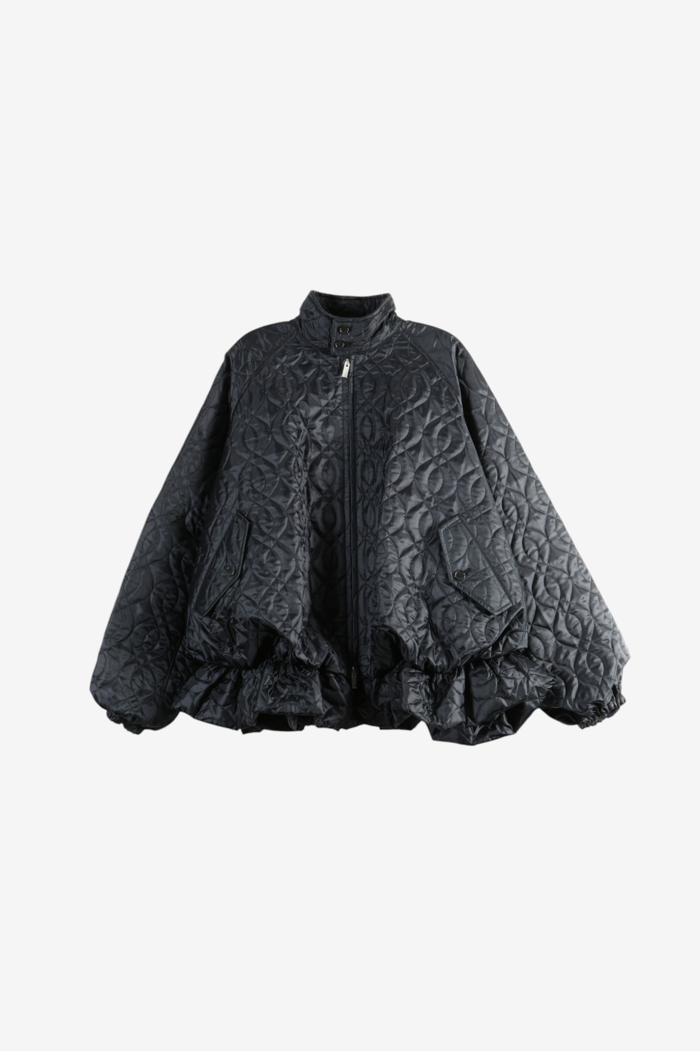 Black jacket, front view