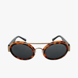 Brown eyewear, front view