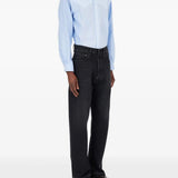 Black pants, full body view