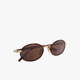 Brown eyewear, front view
