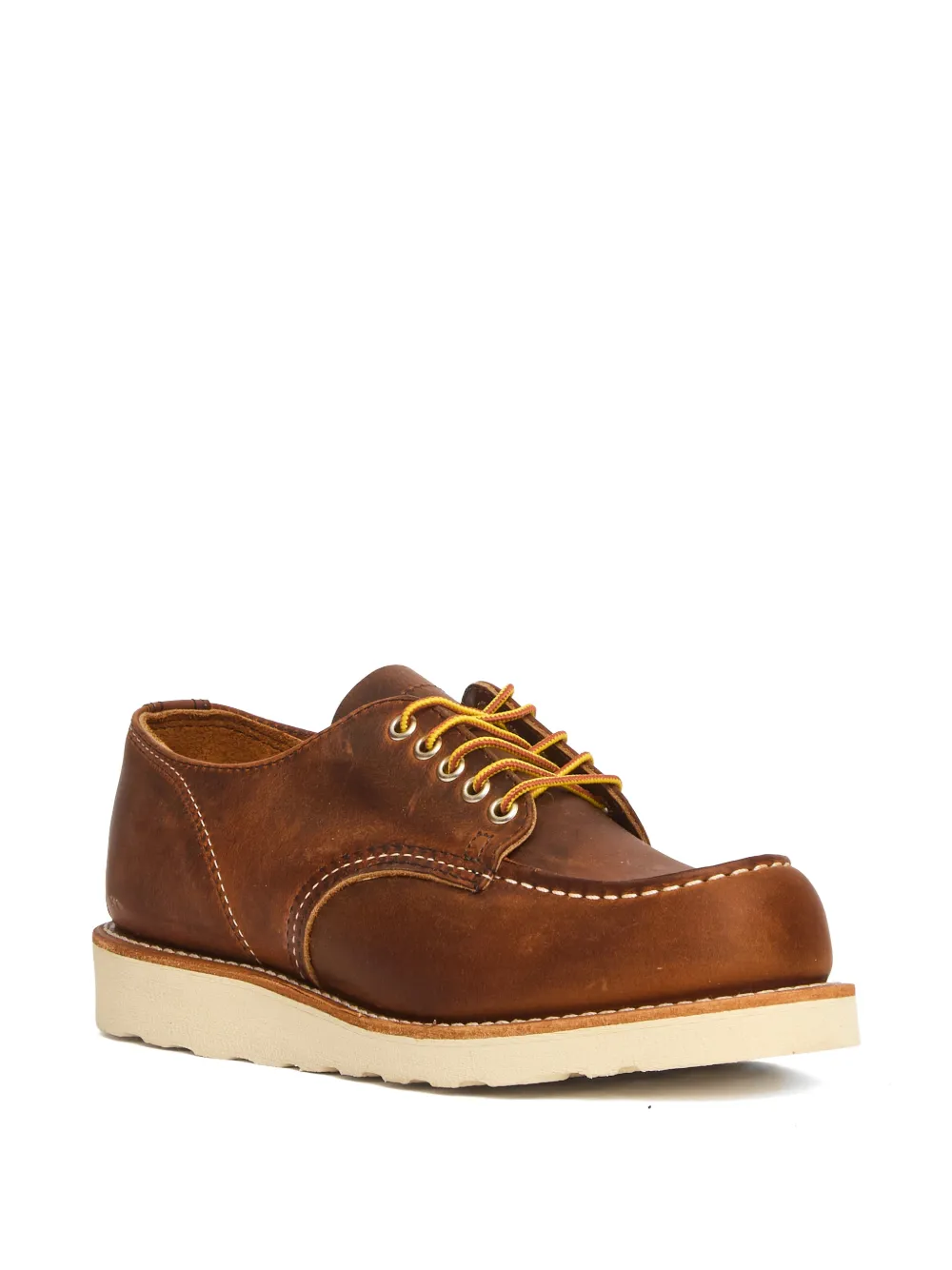 Brown boots, front view