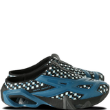 Black sneakers, front view