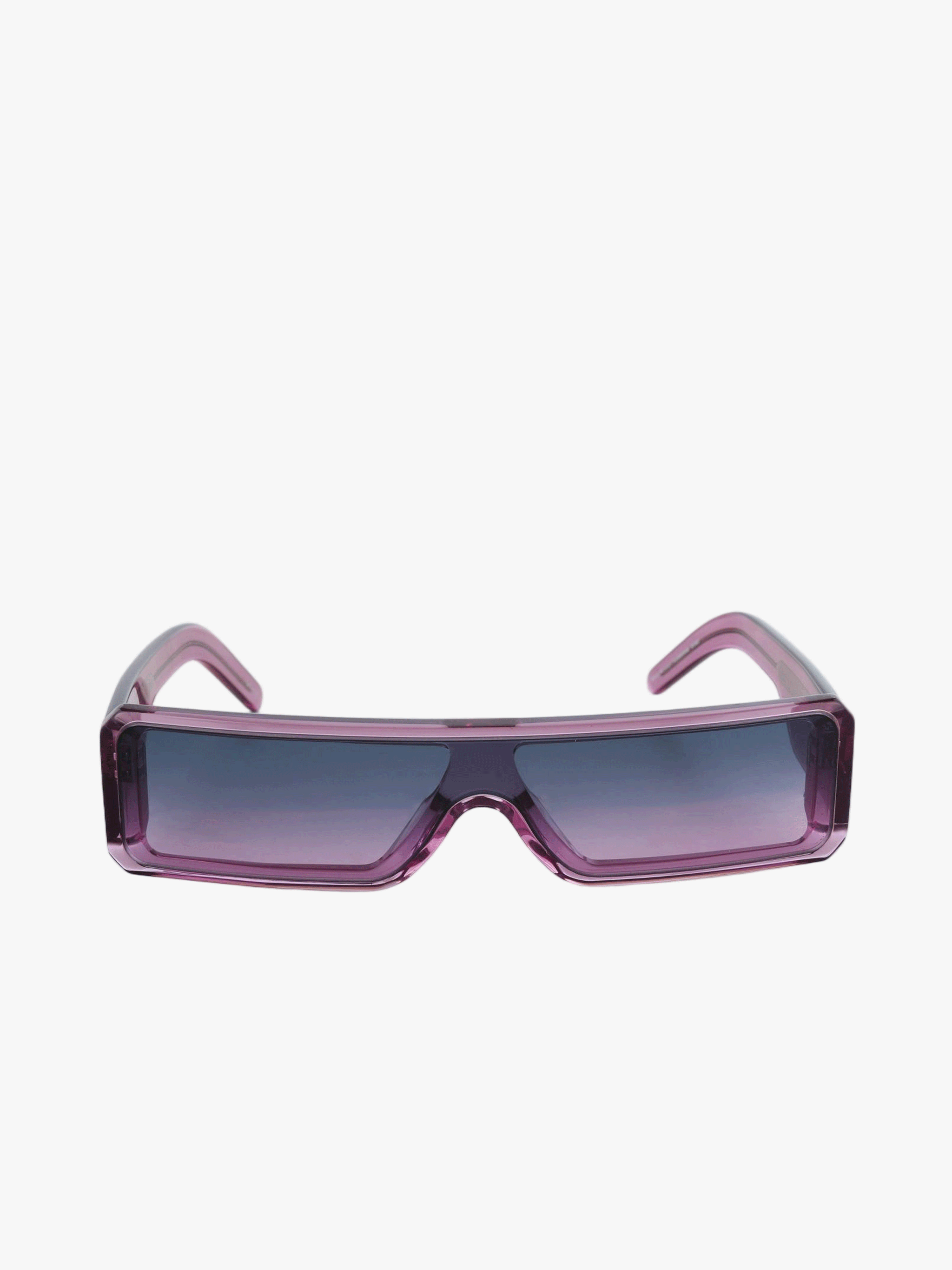 Purple eyewear, front view