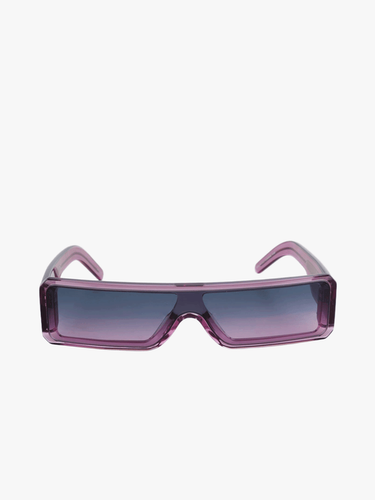 Purple eyewear, front view