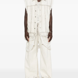 White jacket, full body view