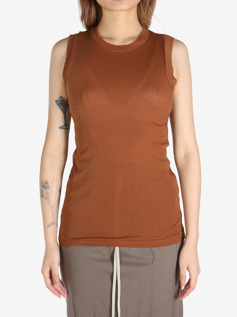 AURALEE - Women Sheer Rib Tank Top