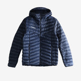 Blue jacket, front view