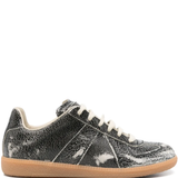 Black sneakers, front view