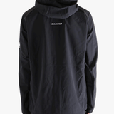 Black jacket worn by a person, showing the jacket's fit