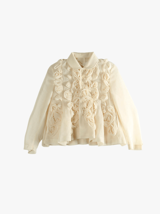 Tan jacket , front view