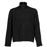 Black jacket, front view