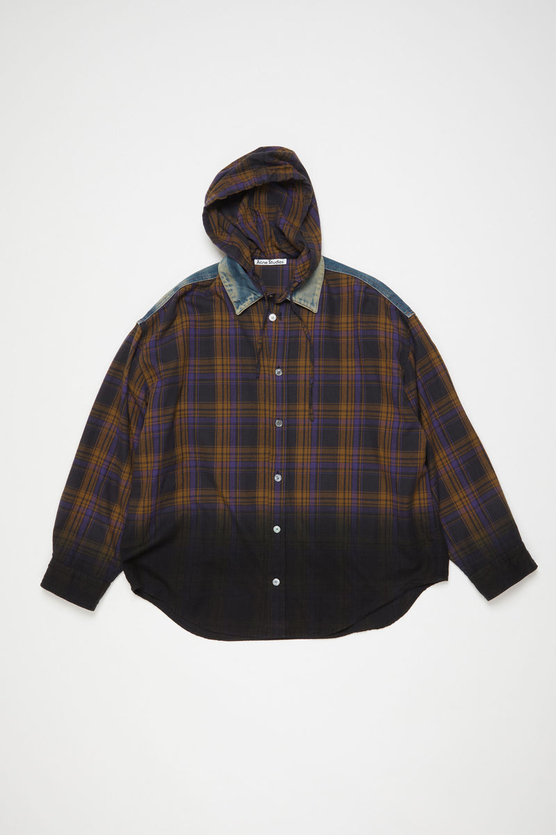 ACNE STUDIOS - Men Check Button-Up Shirt