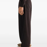Brown pants, front view