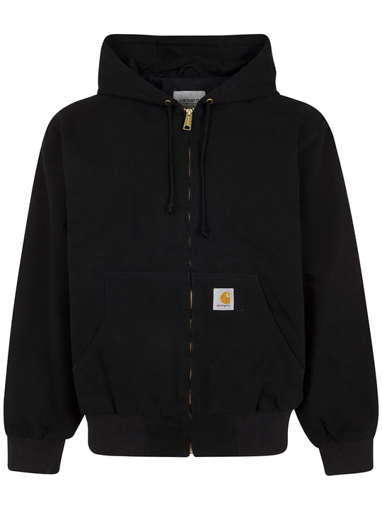 Black hoodie,front view
