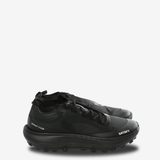 Black sneakers, side view