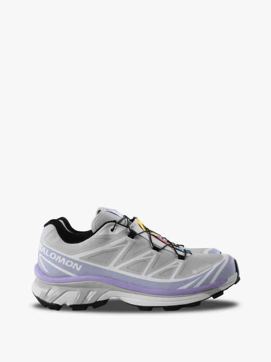 Purple shoes, side view