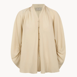Tan shirt, front view