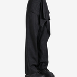 ISSEY MIYAKE - Women Lustrous Wool Pants