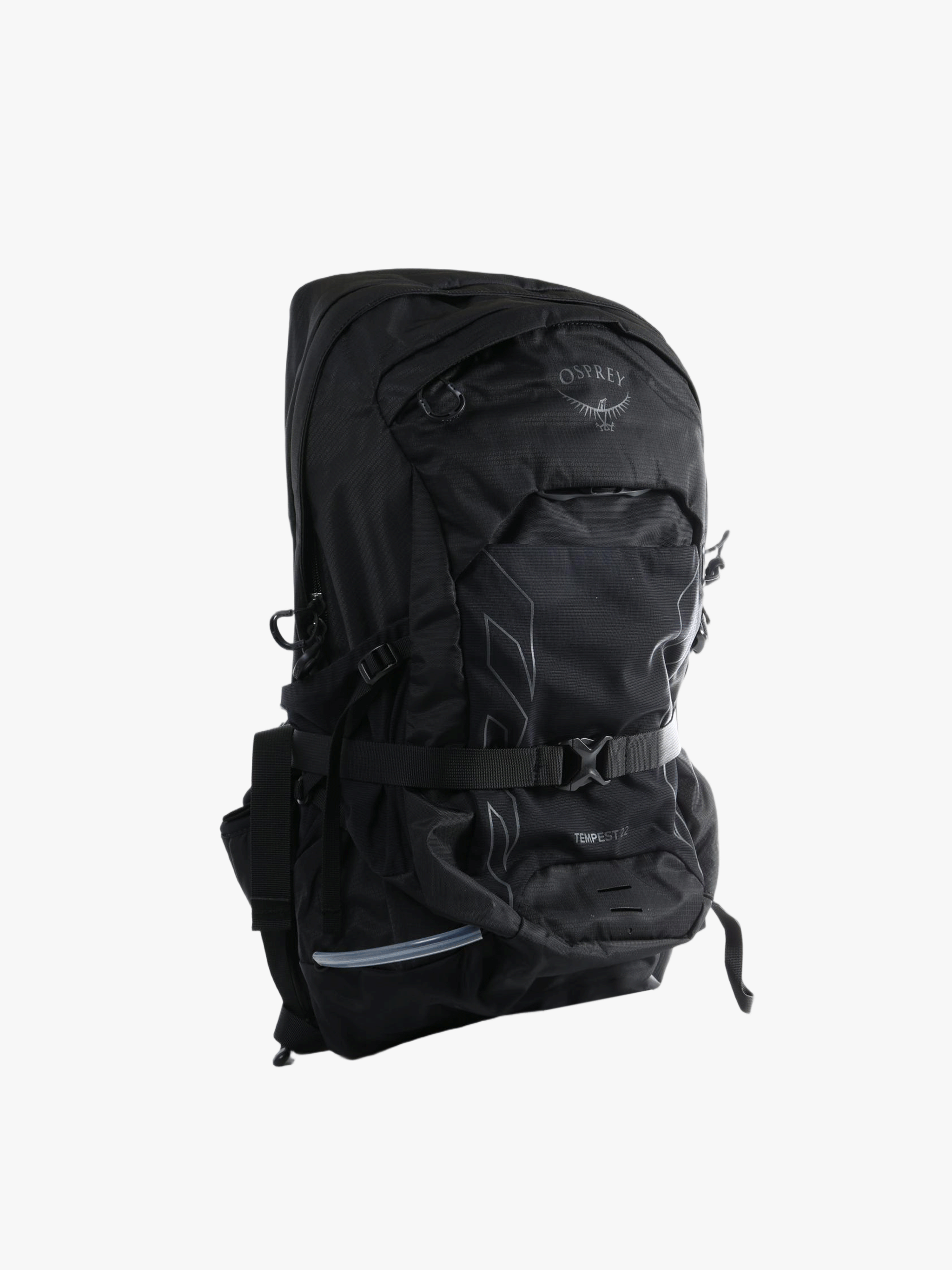 Black bag, back view