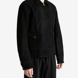 Black jacket, full body view