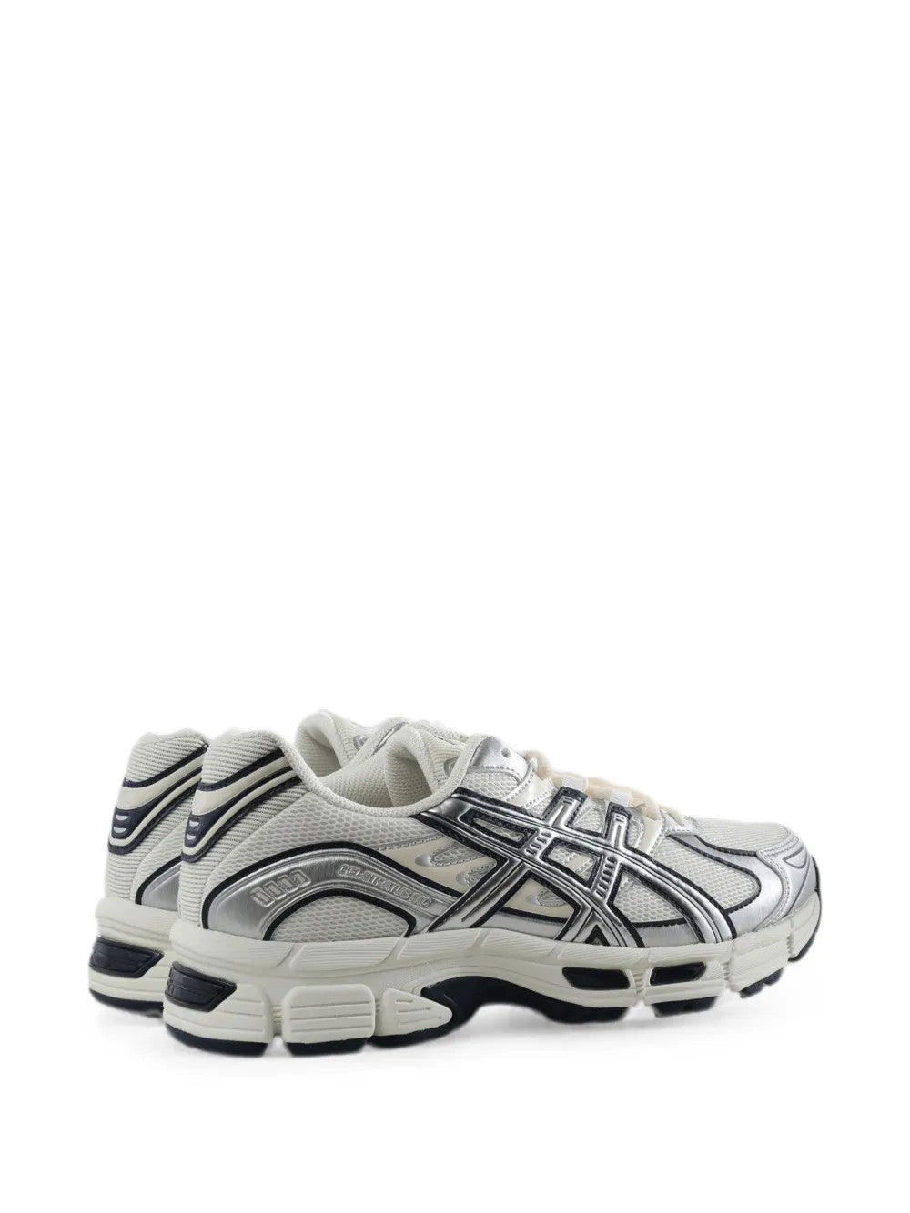 Grey shoes, side view