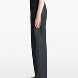 Black pants, full body view