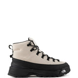 Tan boots, side view