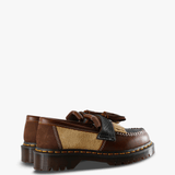 DR. MARTENS - Unisex Adrian Pw Butterscotch Dark Brown Shoes