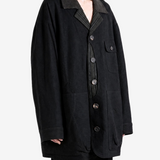 Black jacket, front view