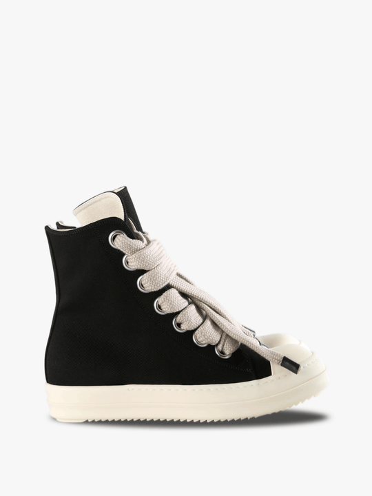 Black shoes, side view