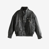 Black jacket, front view