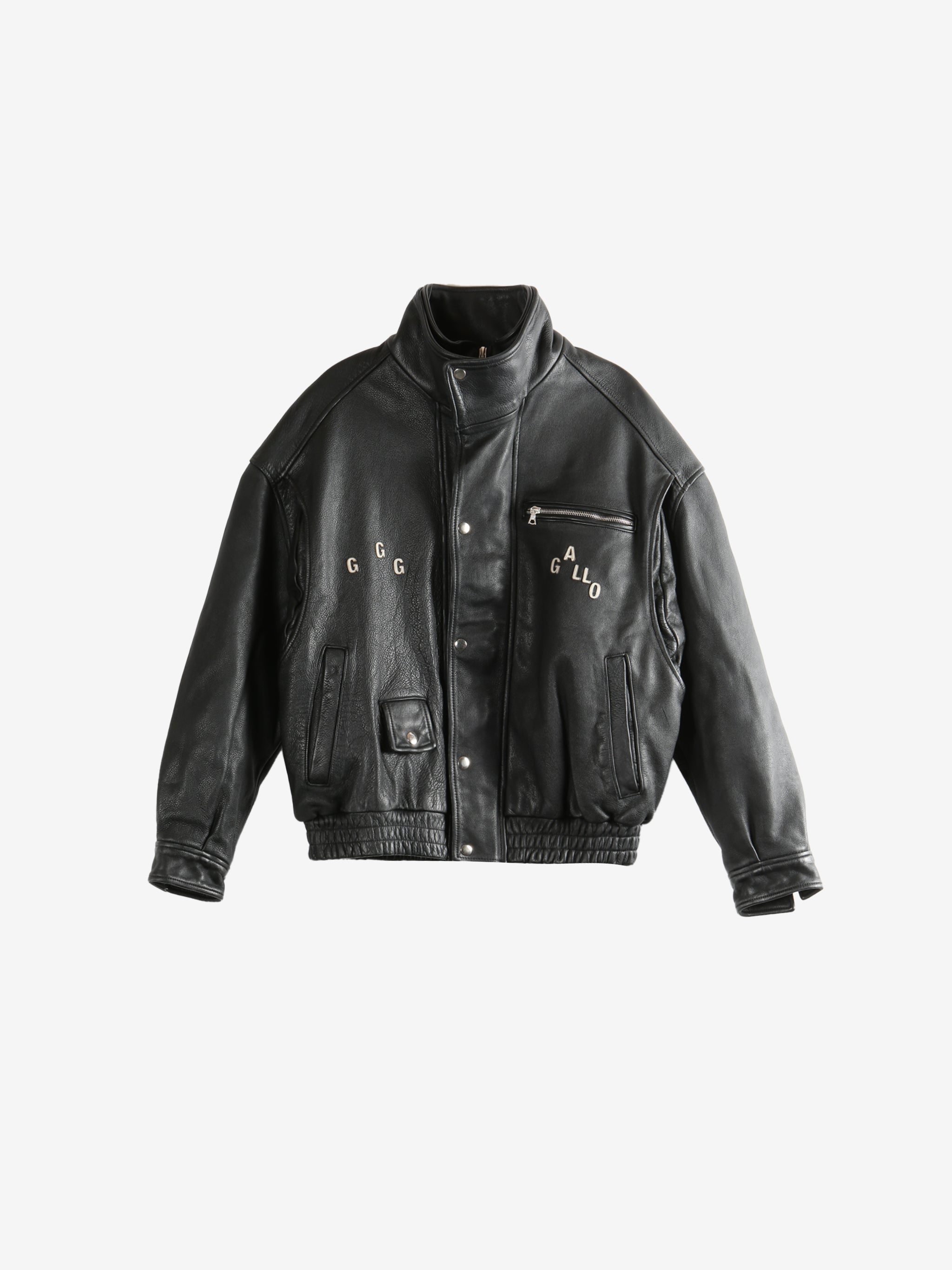 Black jacket, front view