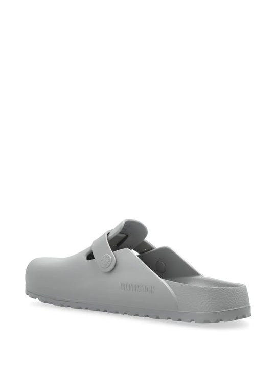 Grey sandal, back view