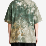 Green t-shirt, full body view