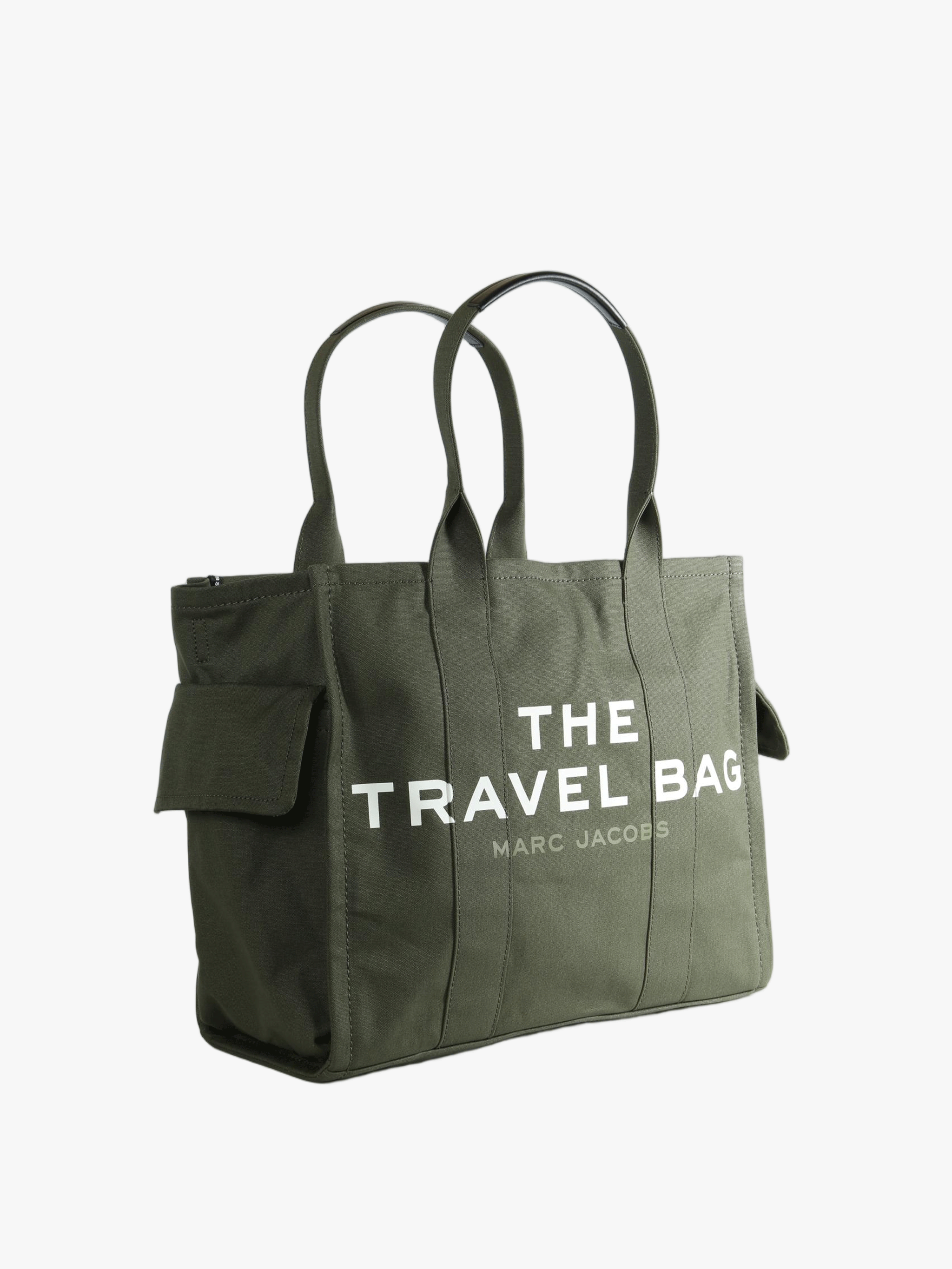 Green bag, front view